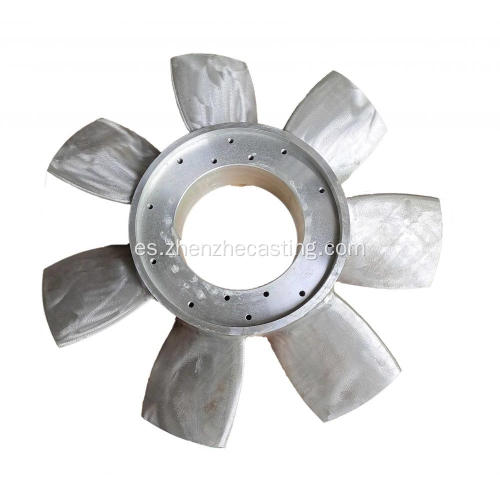 Fans de aluminio / impulsor / cuchillas de fundición para el soplador